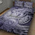 Personalised Aloha King Kamehameha Spirits Quilt Bed Set Violet Special