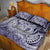 Personalised Aloha King Kamehameha Spirits Quilt Bed Set Violet Special