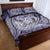 Personalised Aloha King Kamehameha Spirits Quilt Bed Set Violet Special