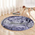 Personalised Aloha King Kamehameha Spirits Round Carpet Violet Special