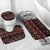 Fiji Masi Bula Tagimoucia Flowers Bathroom Set - Polynesian Pride