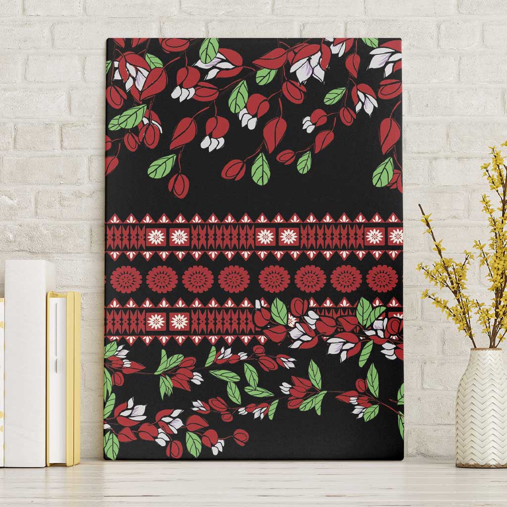 Fiji Masi Bula Tagimoucia Flowers Canvas Wall Art