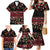 Fiji Masi Bula Tagimoucia Flowers Family Matching Mermaid Dress and Hawaiian Shirt