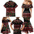 Fiji Masi Bula Tagimoucia Flowers Family Matching Mermaid Dress and Hawaiian Shirt