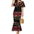 Fiji Masi Bula Tagimoucia Flowers Family Matching Mermaid Dress and Hawaiian Shirt