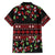 Fiji Masi Bula Tagimoucia Flowers Family Matching Short Sleeve Bodycon Dress and Hawaiian Shirt