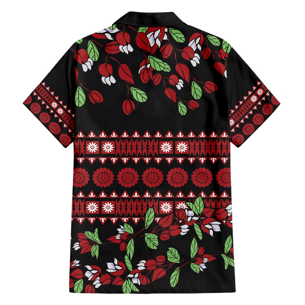Fiji Masi Bula Tagimoucia Flowers Hawaiian Shirt