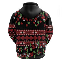 Fiji Masi Bula Tagimoucia Flowers Hoodie LT9 - Polynesian Pride