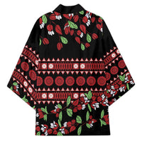 Fiji Masi Bula Tagimoucia Flowers Kimono - Polynesian Pride