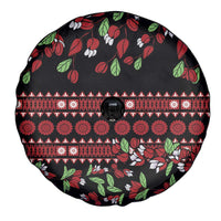 Fiji Masi Bula Tagimoucia Flowers Spare Tire Cover LT9 - Polynesian Pride