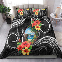 Hafa Adai Guam Bedding Set Guahan Seal Chamorro Stones Tribal