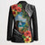 Hafa Adai Guam Blazer Guahan Seal Chamorro Stones Tribal - Polynesian Pride
