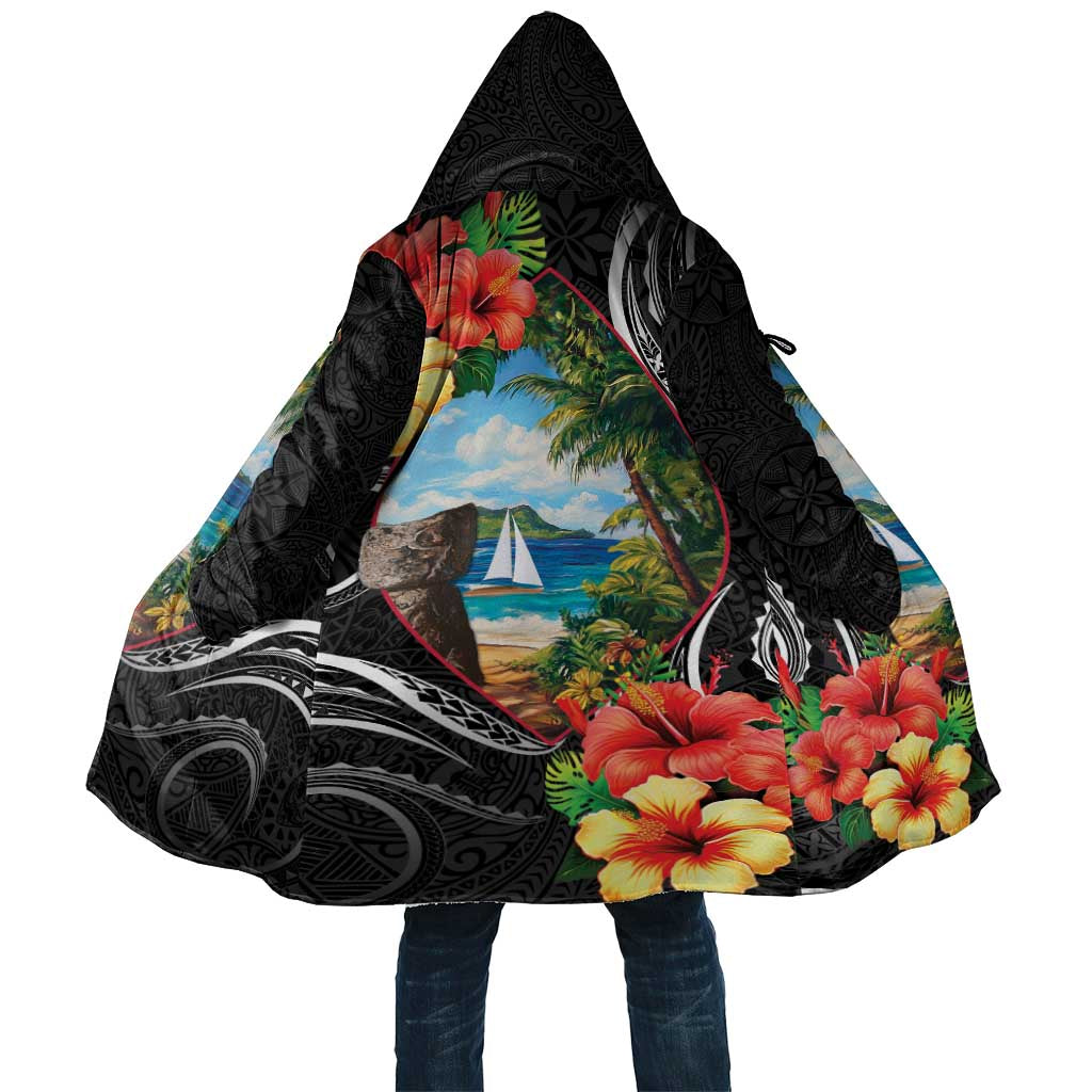 Hafa Adai Guam Cloak Guahan Seal Chamorro Stones Tribal - Polynesian Pride