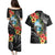 Hafa Adai Guam Couples Matching Puletasi and Hawaiian Shirt Guahan Seal Chamorro Stones Tribal
