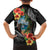 Hafa Adai Guam Family Matching Long Sleeve Bodycon Dress and Hawaiian Shirt Guahan Seal Chamorro Stones Tribal
