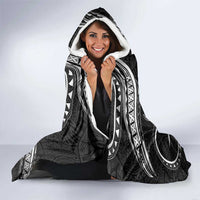 Hafa Adai Guam Hooded Blanket Guahan Seal Chamorro Stones Tribal