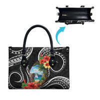 Hafa Adai Guam Leather Bag Guahan Seal Chamorro Stones Tribal - Polynesian Pride