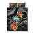 Hafa Adai Guam Quilt Bed Set Guahan Seal Chamorro Stones Tribal