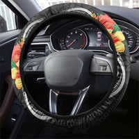 Hafa Adai Guam Steering Wheel Cover Guahan Seal Chamorro Stones Tribal LT9 - Polynesian Pride