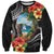 Hafa Adai Guam Sweatshirt Guahan Seal Chamorro Stones Tribal