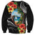 Hafa Adai Guam Sweatshirt Guahan Seal Chamorro Stones Tribal