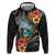 Hafa Adai Guam Zip Hoodie Guahan Seal Chamorro Stones Tribal