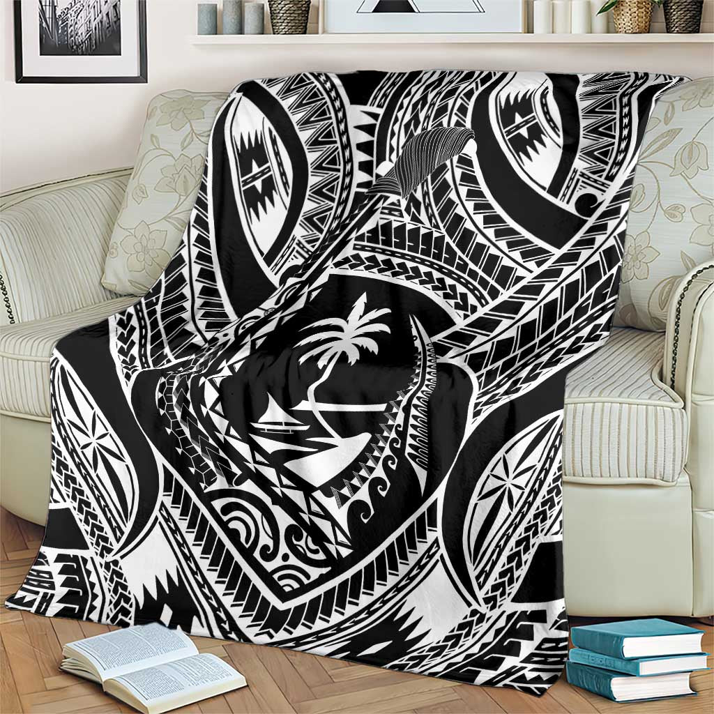 Hafa Adai Guam Inspired Tattoo Blanket