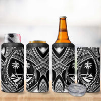Hafa Adai Guam Inspired Tattoo 4 in 1 Can Cooler Tumbler