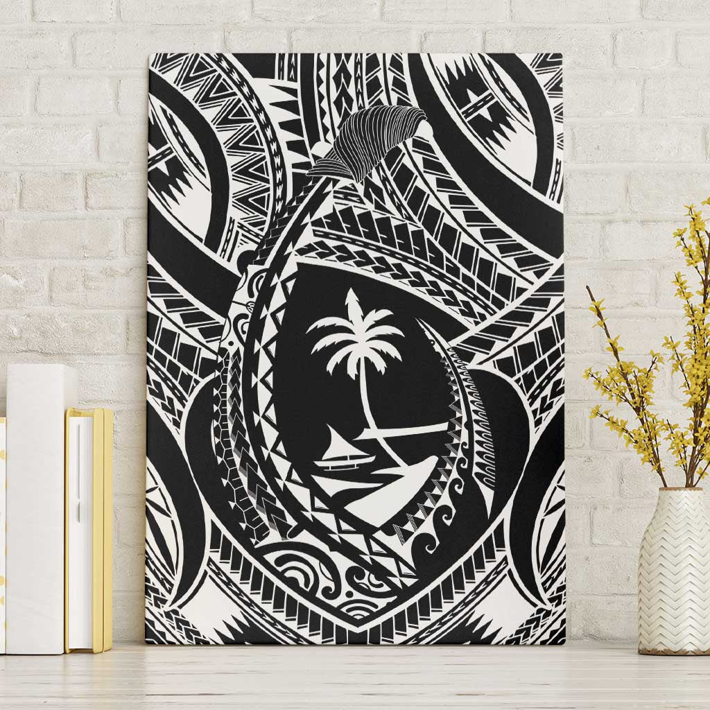 Hafa Adai Guam Inspired Tattoo Canvas Wall Art