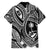 Hafa Adai Guam Inspired Tattoo Family Matching Long Sleeve Bodycon Dress and Hawaiian Shirt