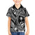 Hafa Adai Guam Inspired Tattoo Family Matching Long Sleeve Bodycon Dress and Hawaiian Shirt