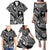 Hafa Adai Guam Inspired Tattoo Family Matching Puletasi and Hawaiian Shirt