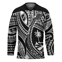 Hafa Adai Guam Inspired Tattoo Hockey Jersey - Polynesian Pride