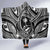 Hafa Adai Guam Inspired Tattoo Hooded Blanket