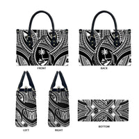 Hafa Adai Guam Inspired Tattoo Leather Bag - Polynesian Pride