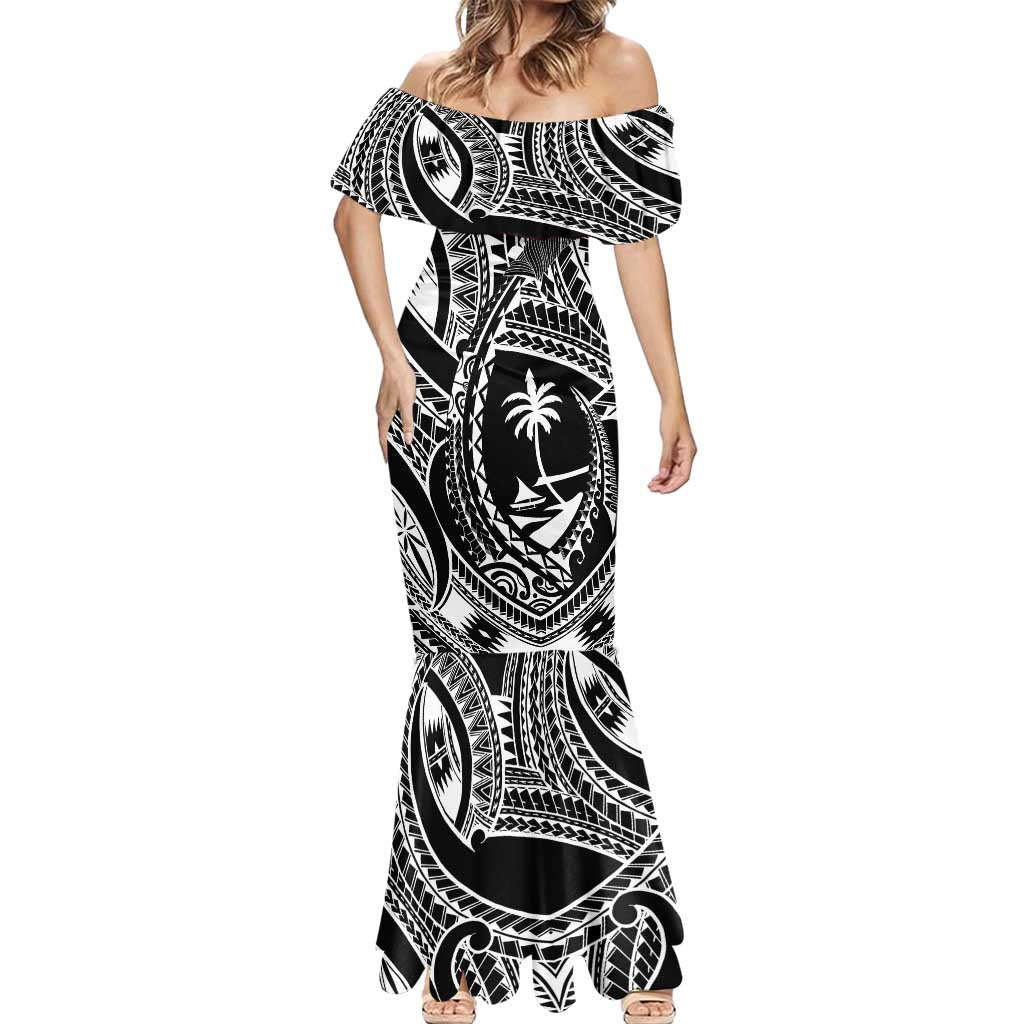 Hafa Adai Guam Inspired Tattoo Mermaid Dress