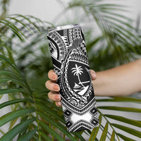 Hafa Adai Guam Inspired Tattoo Skinny Tumbler