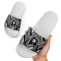 Hafa Adai Guam Inspired Tattoo Slide Sandals - Polynesian Pride