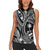 Hafa Adai Guam Inspired Tattoo Women Sleeveless Polo Shirt