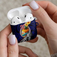 Hafa Adai Guam Seal Latte Stones Artwork AirPods Case - Polynesian Pride