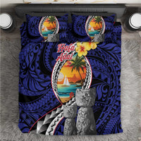 Hafa Adai Guam Seal Latte Stones Artwork Bedding Set