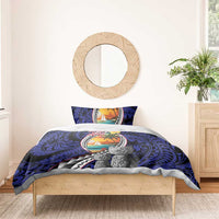 Hafa Adai Guam Seal Latte Stones Artwork Bedding Set