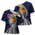 Hafa Adai Guam Seal Latte Stones Artwork Cross Shoulder Shirt - Polynesian Pride