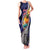 Hafa Adai Guam Seal Latte Stones Artwork Family Matching Tank Maxi Dress and Hawaiian Shirt