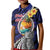 Hafa Adai Guam Seal Latte Stones Artwork Kid Polo Shirt