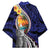 Hafa Adai Guam Seal Latte Stones Artwork Kimono - Polynesian Pride