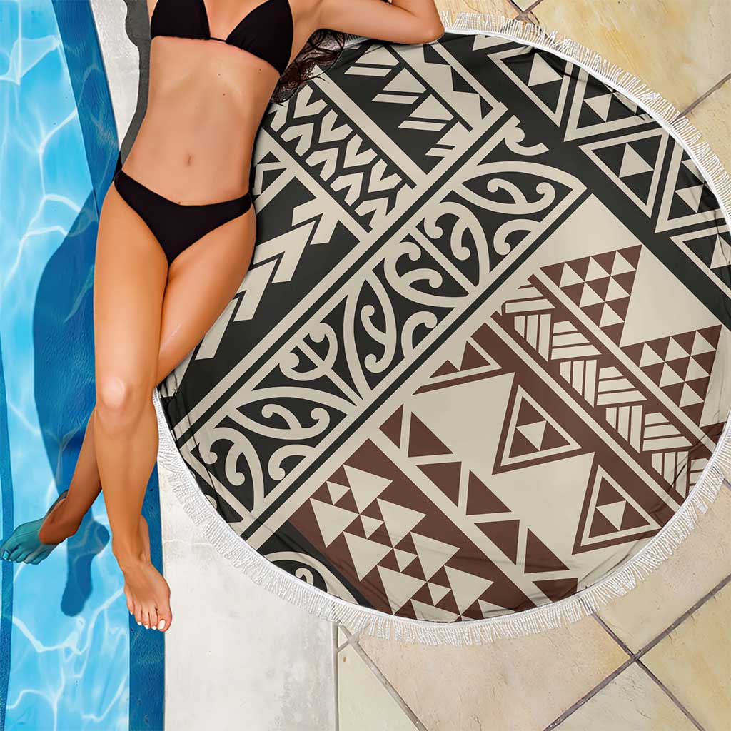 Niho Taniwha Kowhaiwhai Beach Blanket