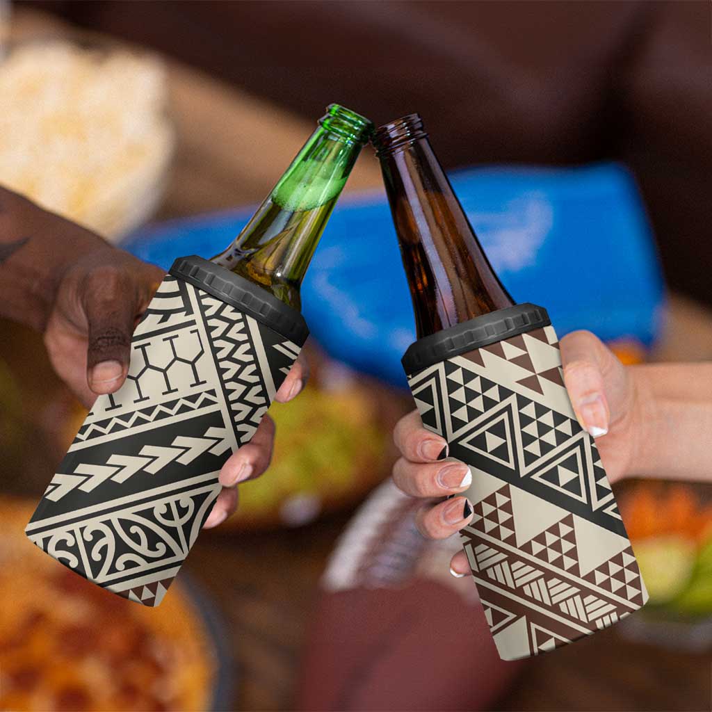 Niho Taniwha Kowhaiwhai 4 in 1 Can Cooler Tumbler