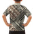 Niho Taniwha Kowhaiwhai Family Matching Long Sleeve Bodycon Dress and Hawaiian Shirt