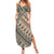 Niho Taniwha Kowhaiwhai Family Matching Summer Maxi Dress and Hawaiian Shirt